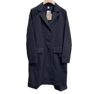 Burberry Women’s Farringdon Cotton Gabardine Trench coat In Black US10 8067749